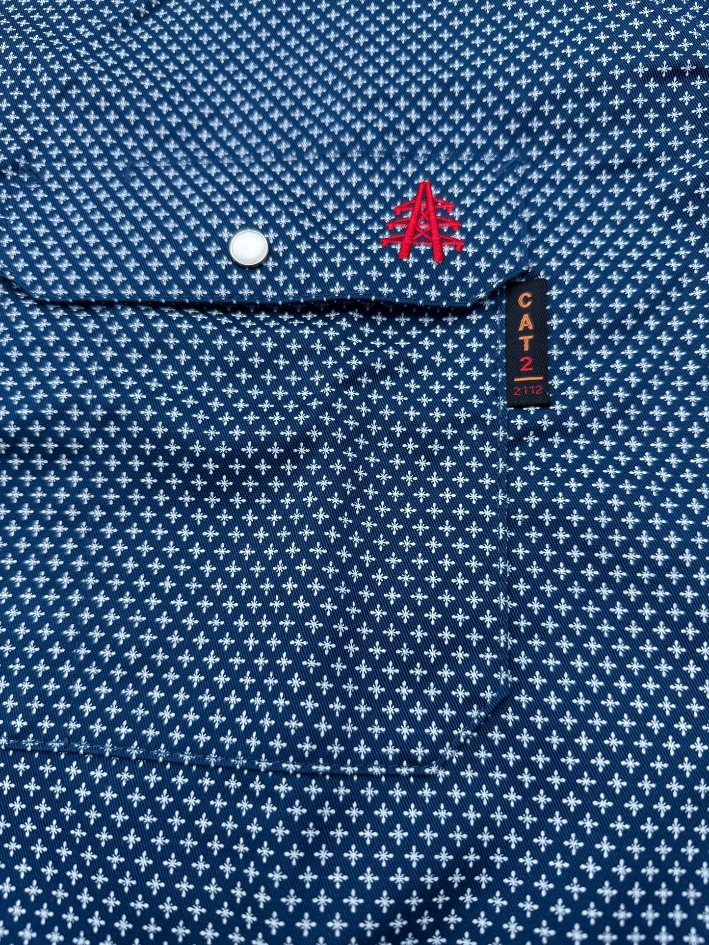 FR Pearl Snap Work Shirt - Honor Navy