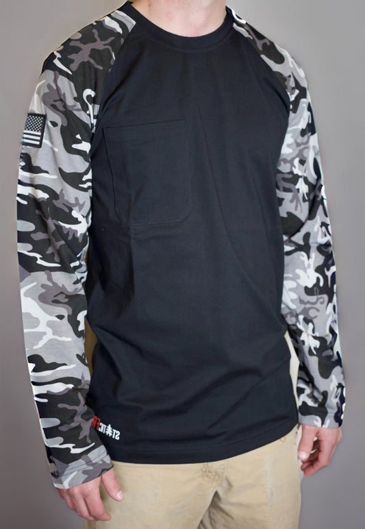 FR Camo Shirt - Black/Gray